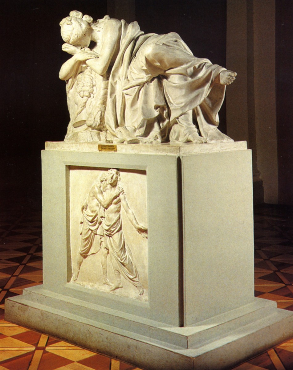 Надгробие Е. С. Куракиной, Ivan Martos, 1792