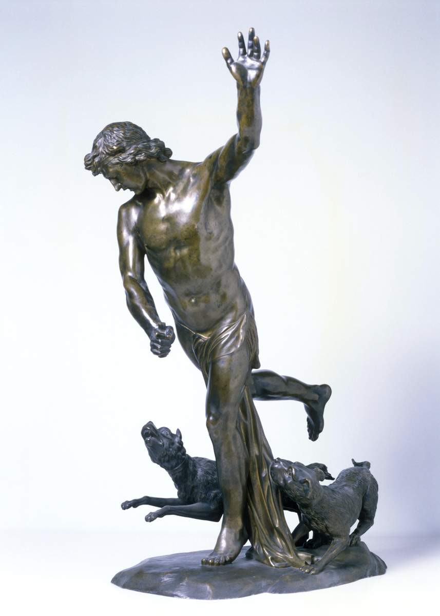 Актеон, преследуемый собаками, Ivan Prokofyev, 1784