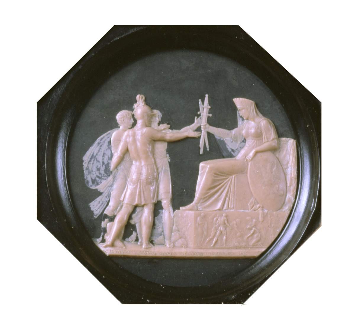 Народное ополчение 1812 г. Барельеф, Fyodor Petrovich Tolstoy, 1816