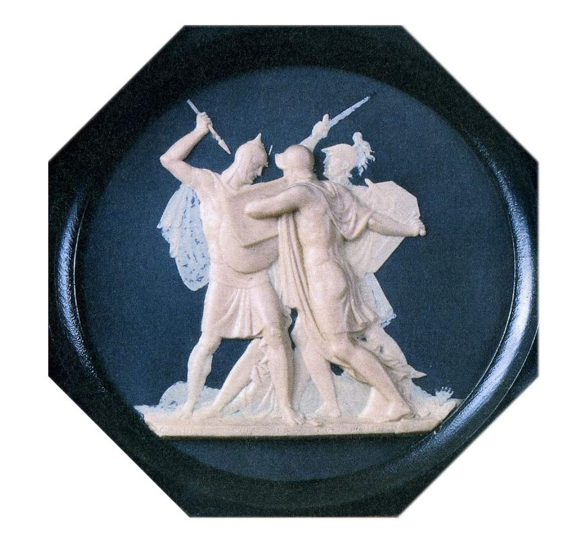 Битва Бородинская, 1812 год, Fyodor Petrovich Tolstoy, 1816