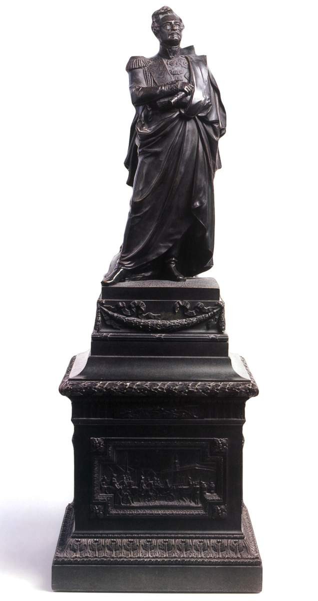 Уменьшенное повторение памятника И. Ф. Паскевичу в Варшаве, Nikolay Stepanovich Pimenov, 1872