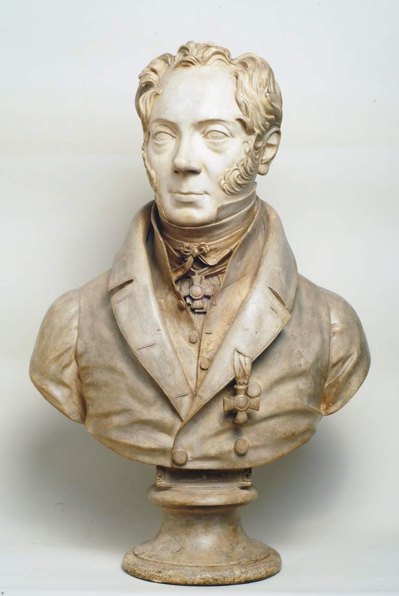 Портрет архитектора Карла Ивановича Росси (1775–1849), Nikolay Stepanovich Pimenov, 1835