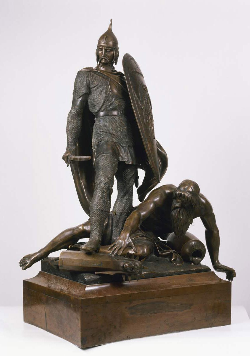 Торжество христианства, или Ниспровержение идолов (Киев), Nikolay Stepanovich Pimenov, 1854
