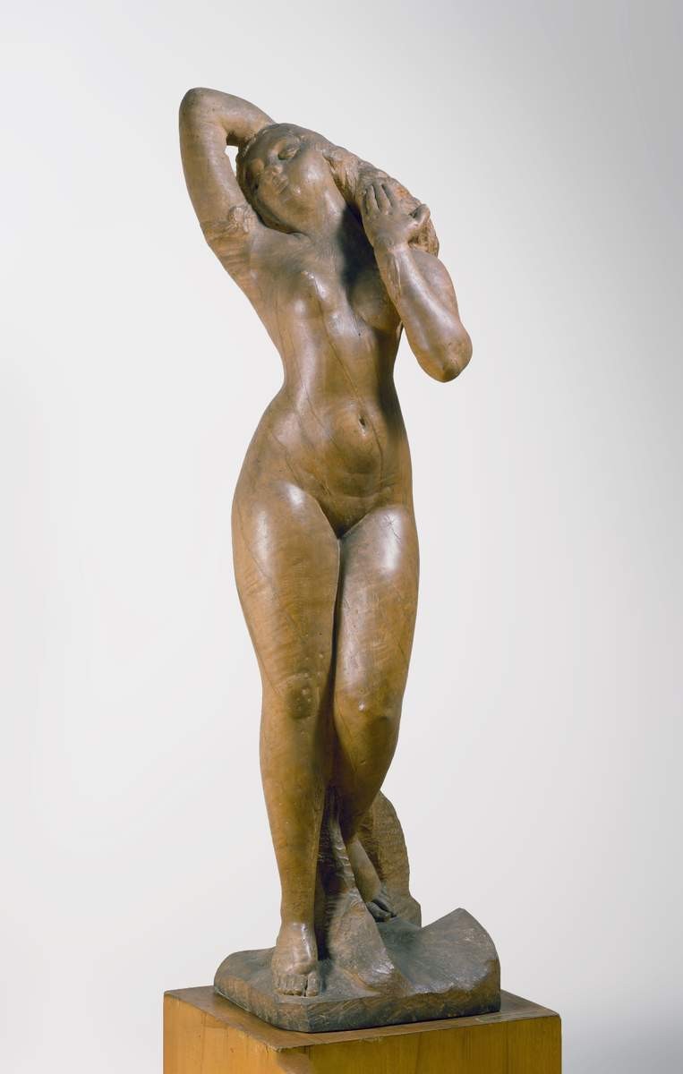 Раненая, Sergey Timofeyevich Konyonkov, 1916