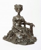 Portrait of an Unknown Woman (On a Turf Bench)