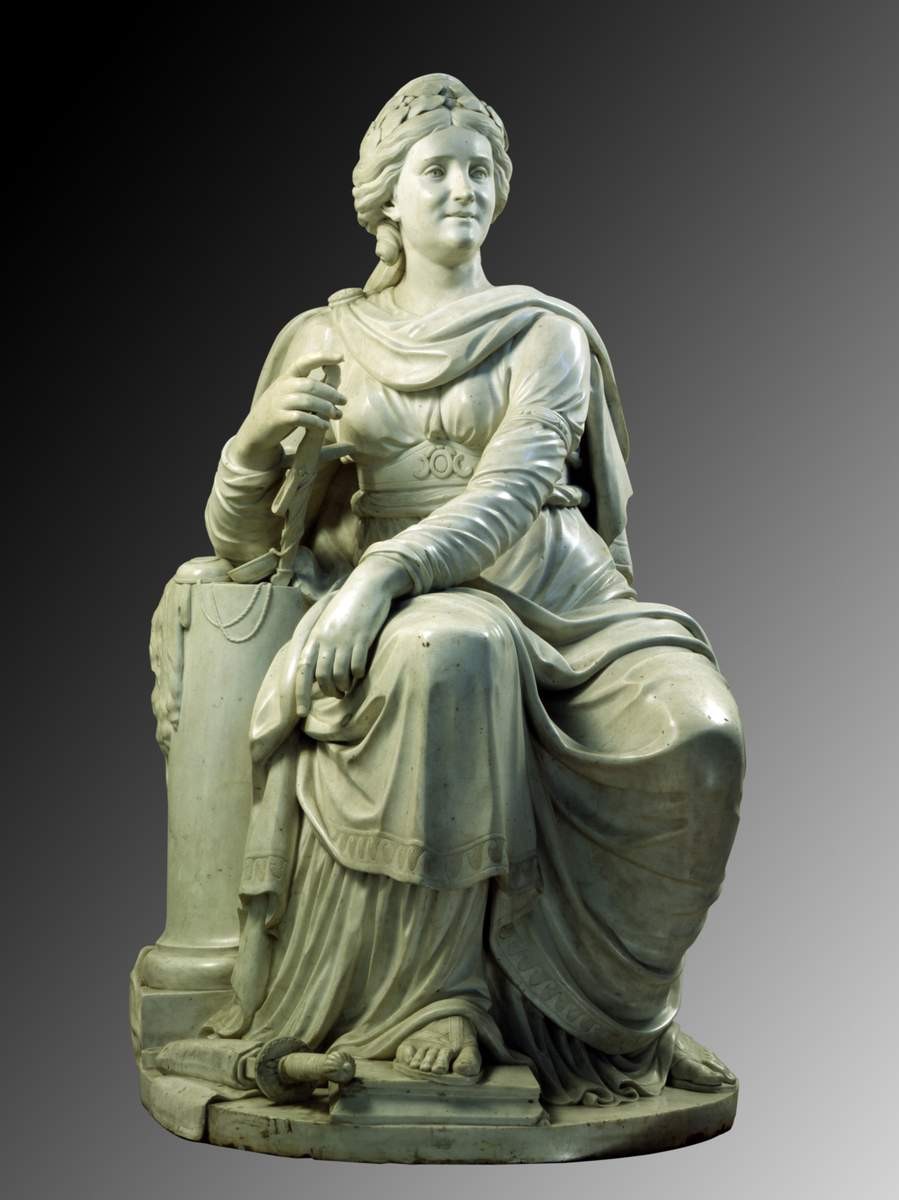 Екатерина II в образе Фемиды, Mikhail Ivanovich Kozlovsky, 1796
