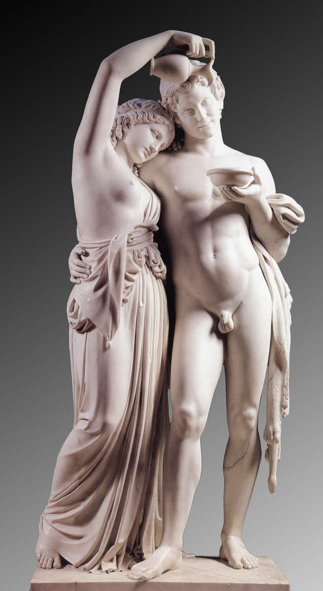 Фавн и вакханка, Boris Orlovsky, 1837