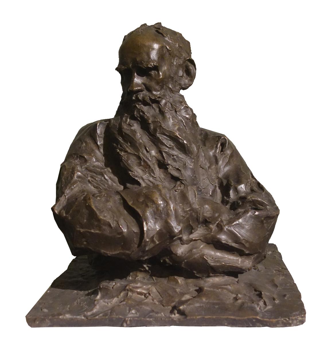 Портрет Л. Н. Толстого, Трубецкой Паоло (Павел Петрович), 1899