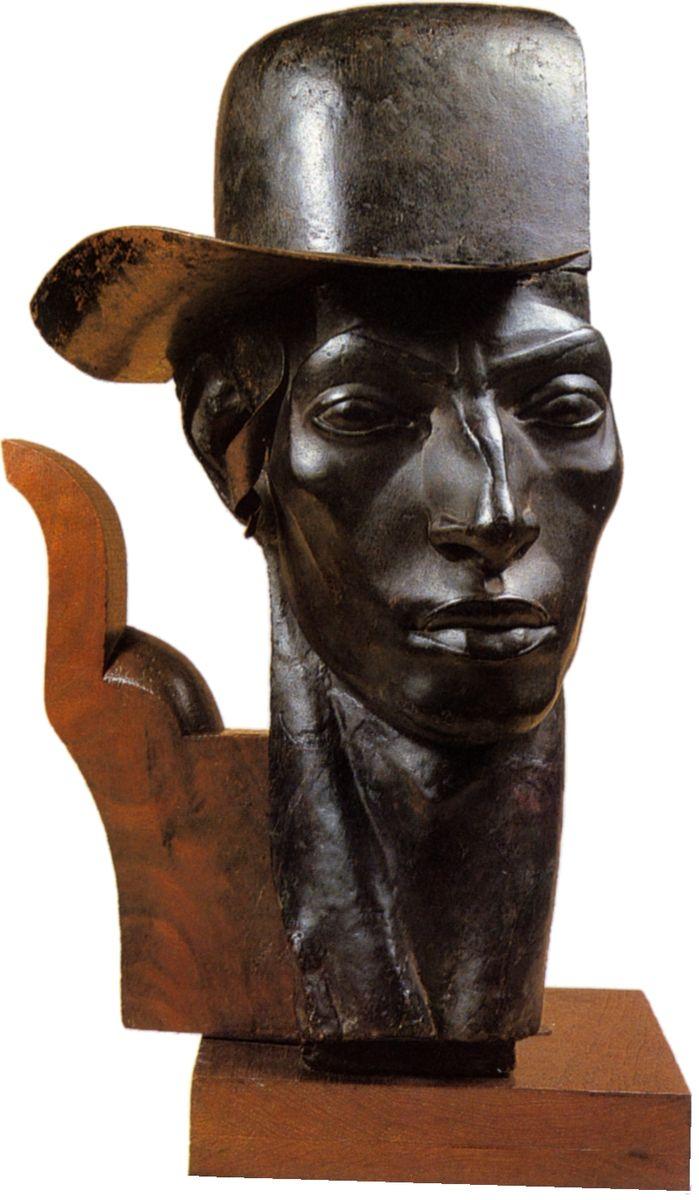 Портрет молодого еврея (Автопортрет), Nathan Altman, 1916
