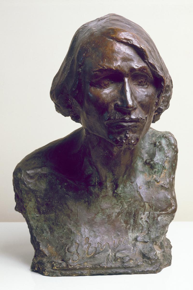 Автопортрет (Тоска), Stepan Erzya, 1908