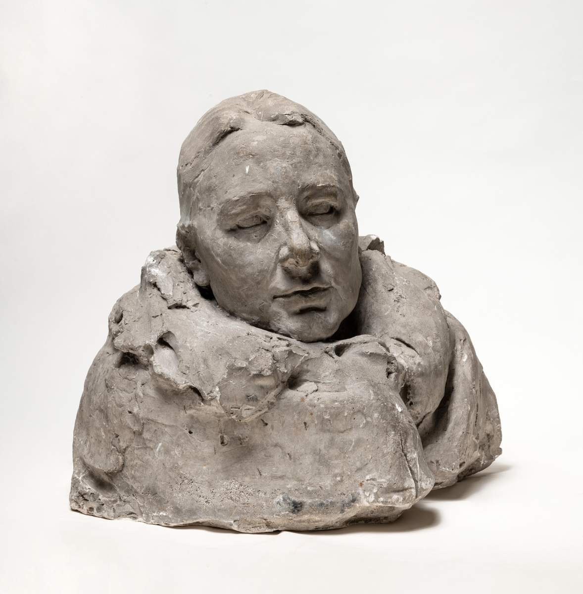 Портрет неизвестной (Анна Семеновна Голубкина (?), Leonid Vladimirovich Sherwood, 1920s