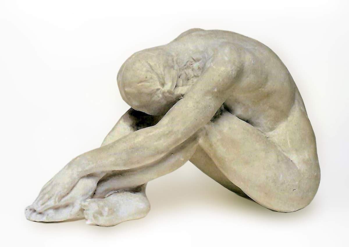 Сидящая женщина, Vera Mukhina, 1914