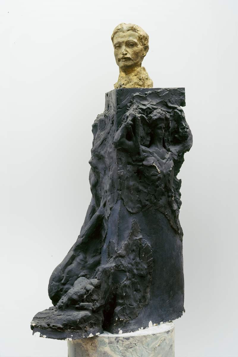 Проект надгробного памятника М. А. Врубелю, Leonid Vladimirovich Sherwood, 1917