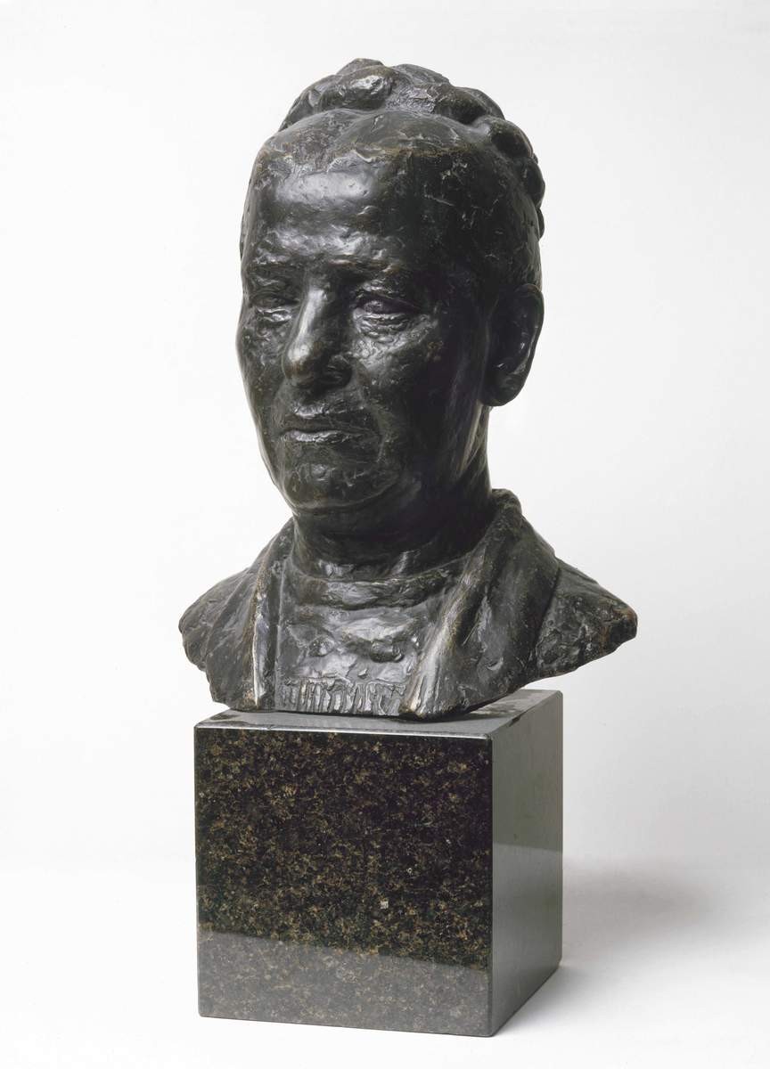 Портрет матери, Oskar Samoylovich Meshchaninov, 1915