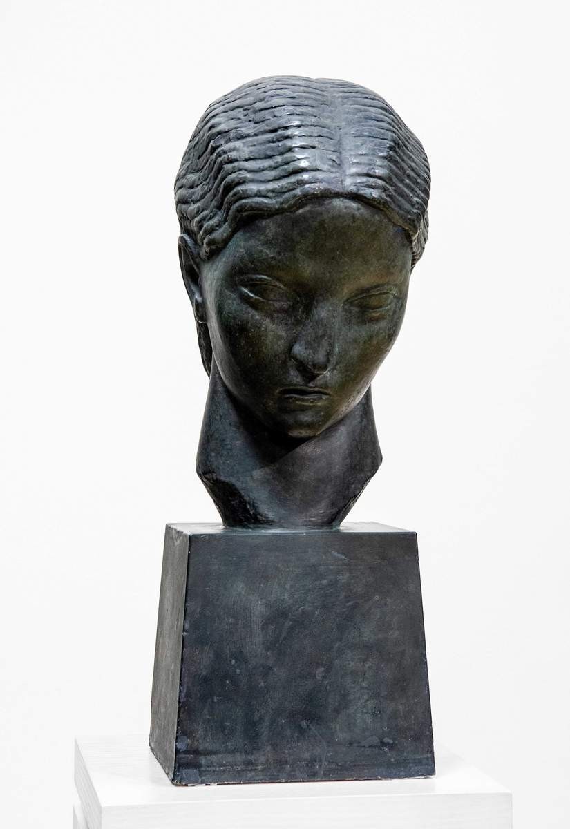 Голова Девы, Oskar Samoylovich Meshchaninov, 1912