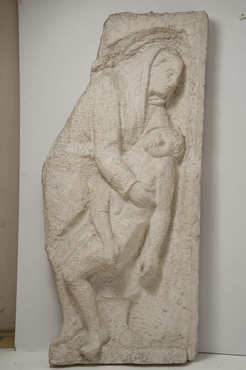 Блокада (Женщина с мальчиком), Abram Lazarevich Malakhin, 1960–1966