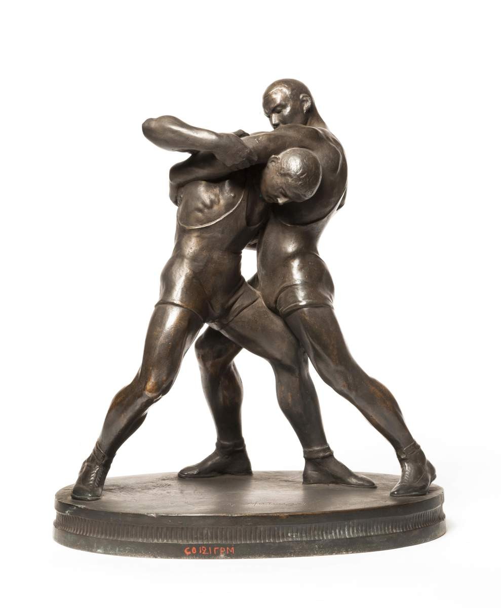 Борцы, Matvey Genrikhovich Manizer, 1949-1951