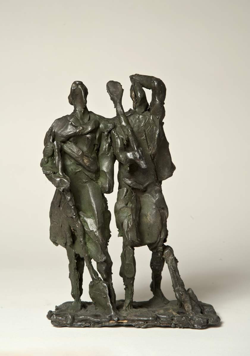 На окопах, Mikhail Anikushin, 1968