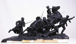 Проект памятника В.И.Чапаеву в Самаре (Куйбышеве)