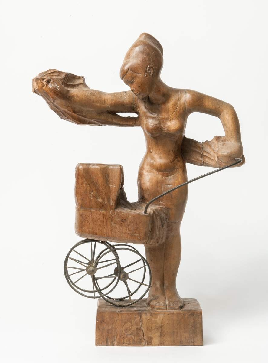 Мать с коляской, Andrey Vladimirovich Semchenko, 1974