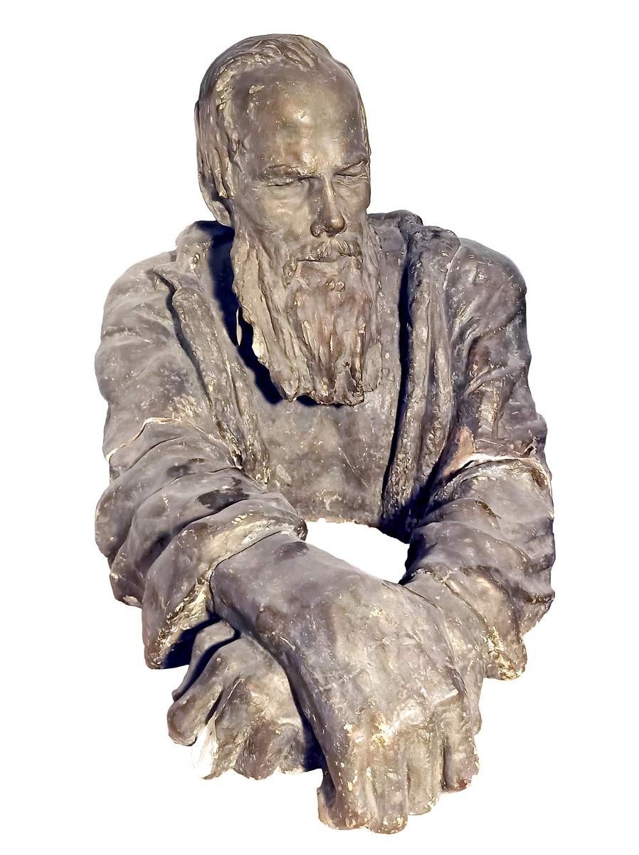 Портрет Ф. М. Достоевского, Sergey Timofeyevich Konyonkov, 1933