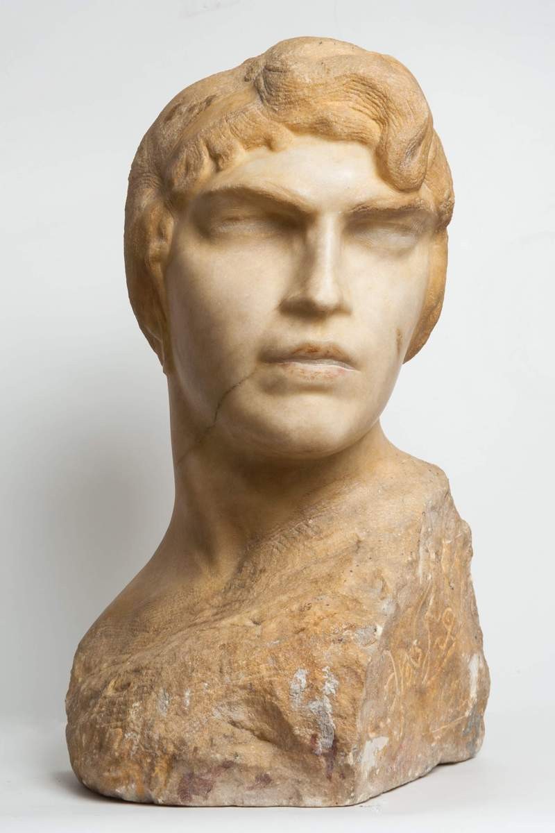 Портрет актрисы, Stepan Erzya, 1922