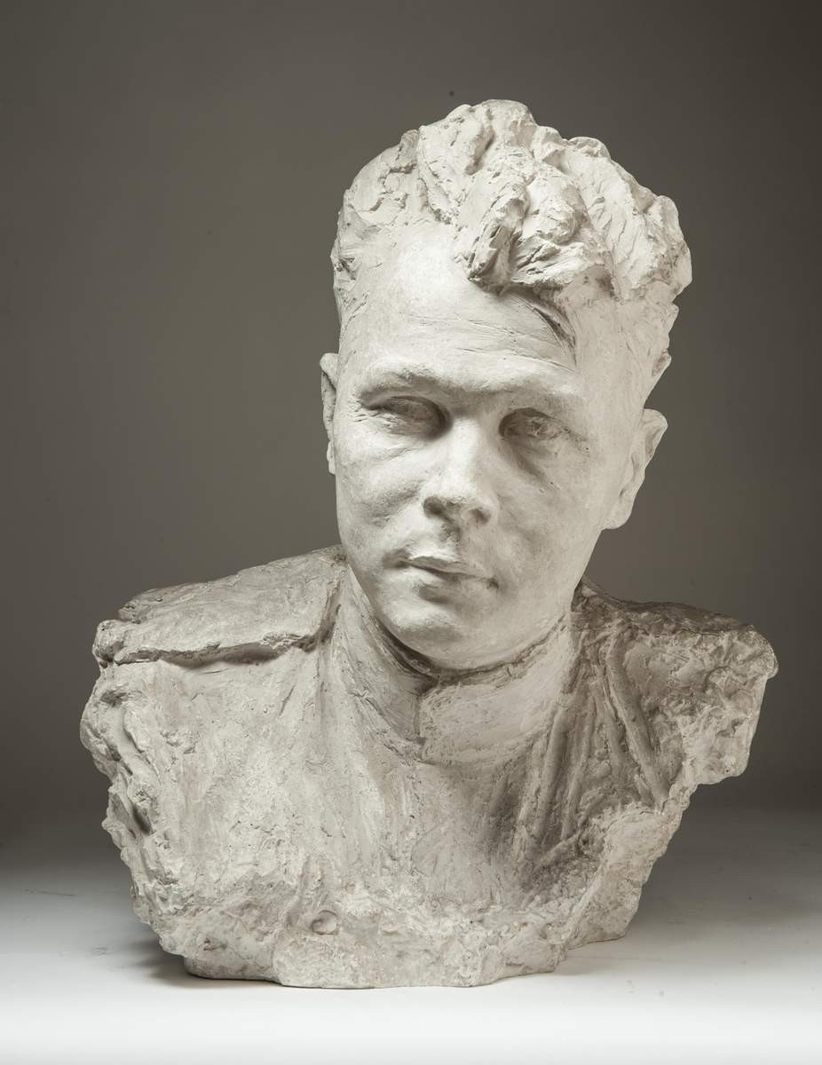 Писатель А. Т. Твардовский, Sarra Lebedeva, 1943