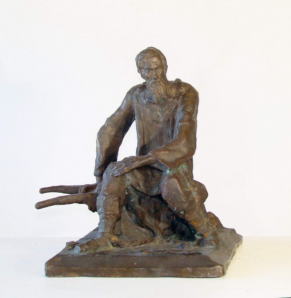 Достоевский в ссылке, Sergey Timofeyevich Konyonkov, 1955