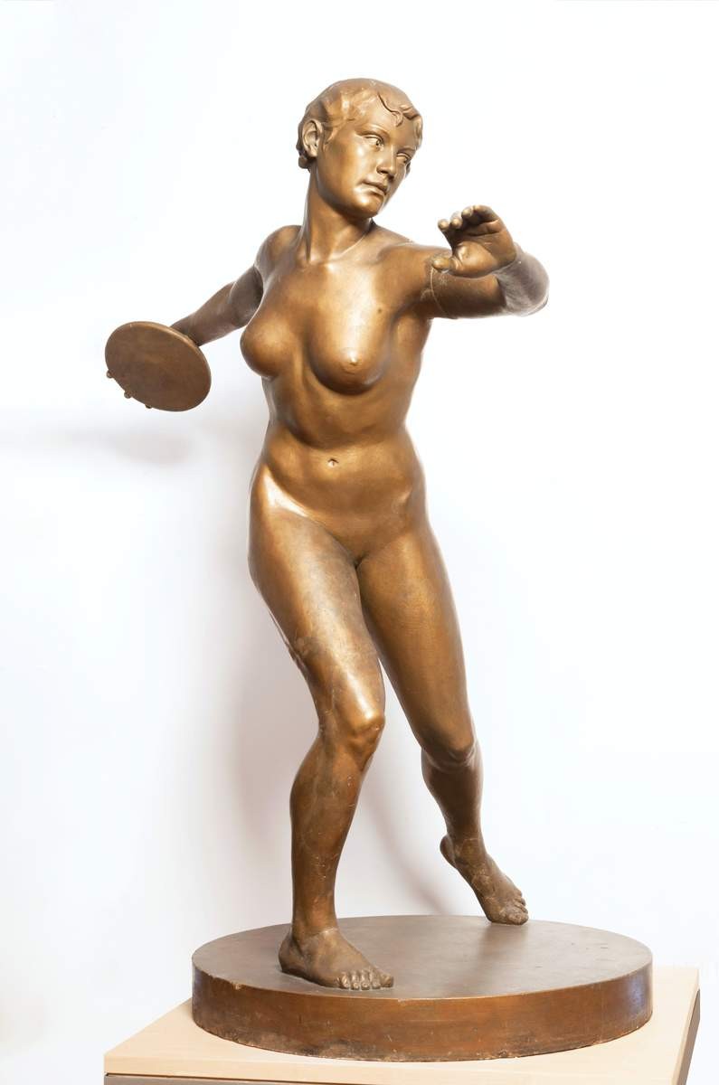 Физкультура (девушка), Elena Alexandrovna Ianson-Manizer, 1935