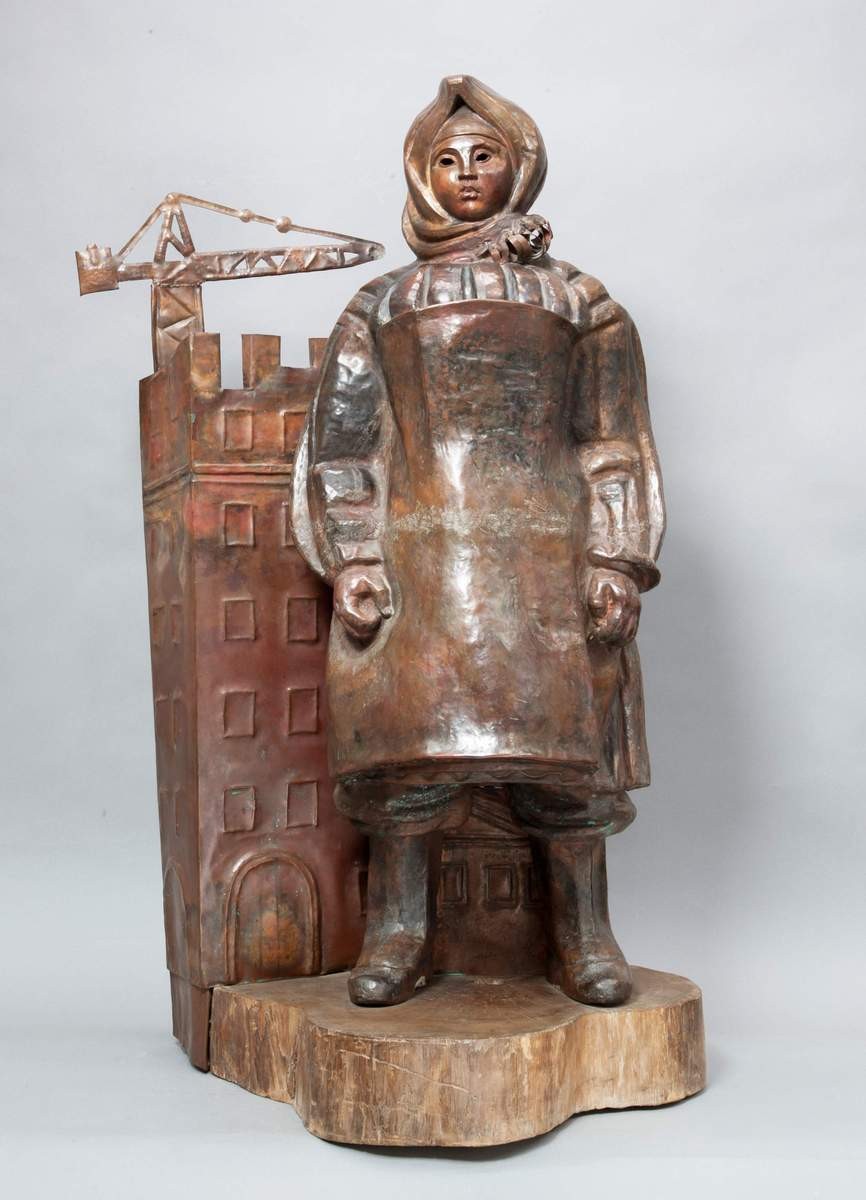 Строительница, Nina Ivanovna Zhilinskaya, 1958