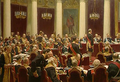 Ceremonial Sitting of the State Council on 7 May 1901 Marking the Centenary of its Foundation