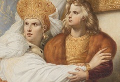 Петр Великий в детстве, спасенный матерью от ярости стрельцов