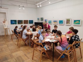 Детский дневной лагерь художественно-эстетической направленности в период летних школьных каникул 5-я смена «Литературная гостиная»  2022