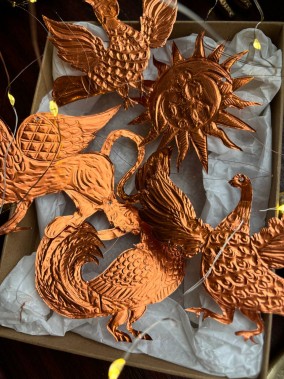 Интерьерные игрушки и ёлочные украшения