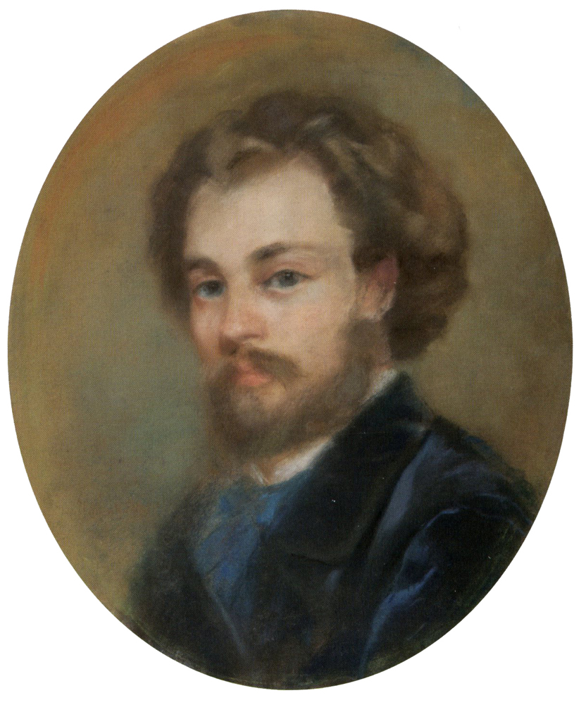 Маковский К. Е. Автопортрет. 1860-е