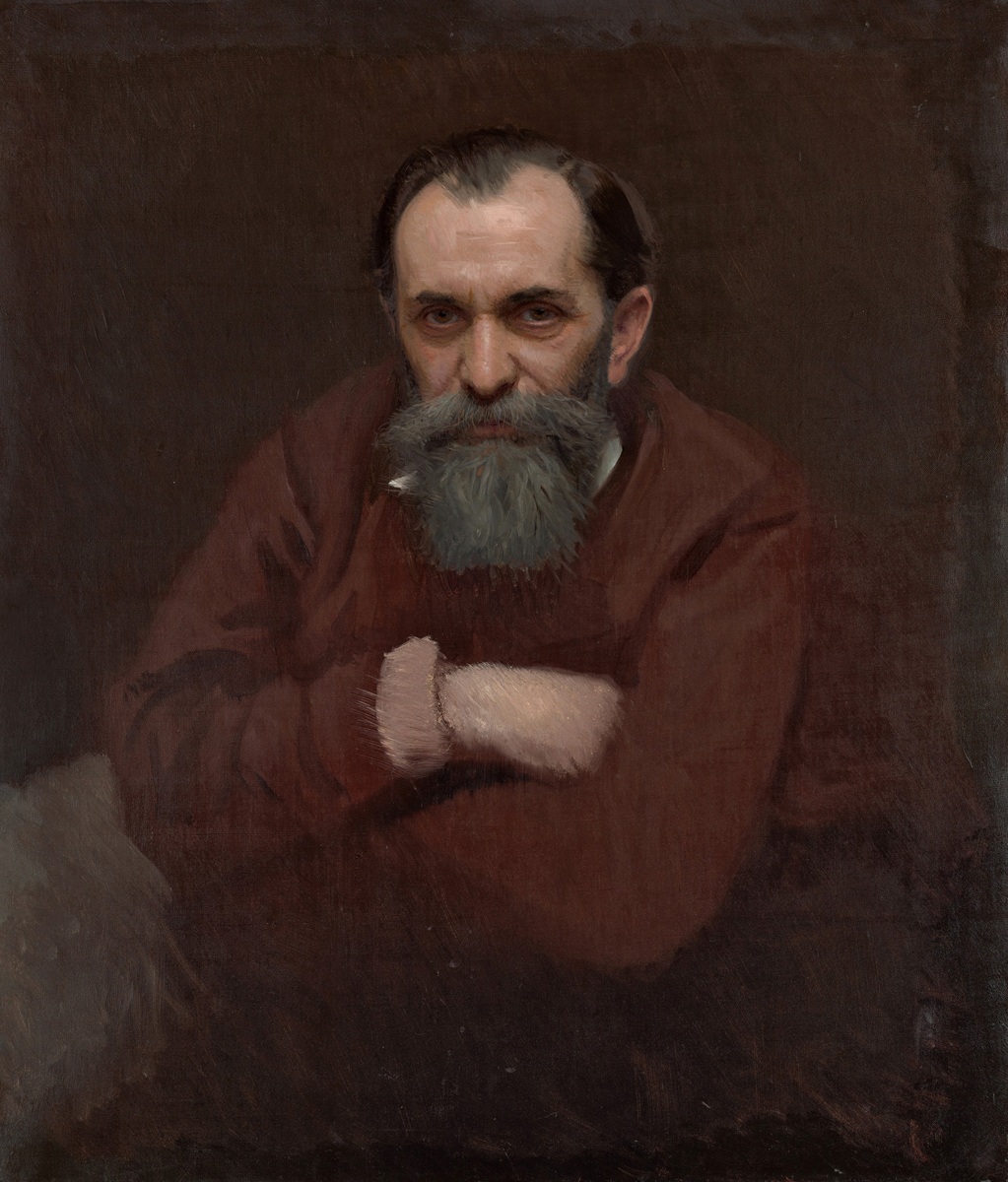Крамской И. Н. Портрет художника В. Г. Перова. 1881