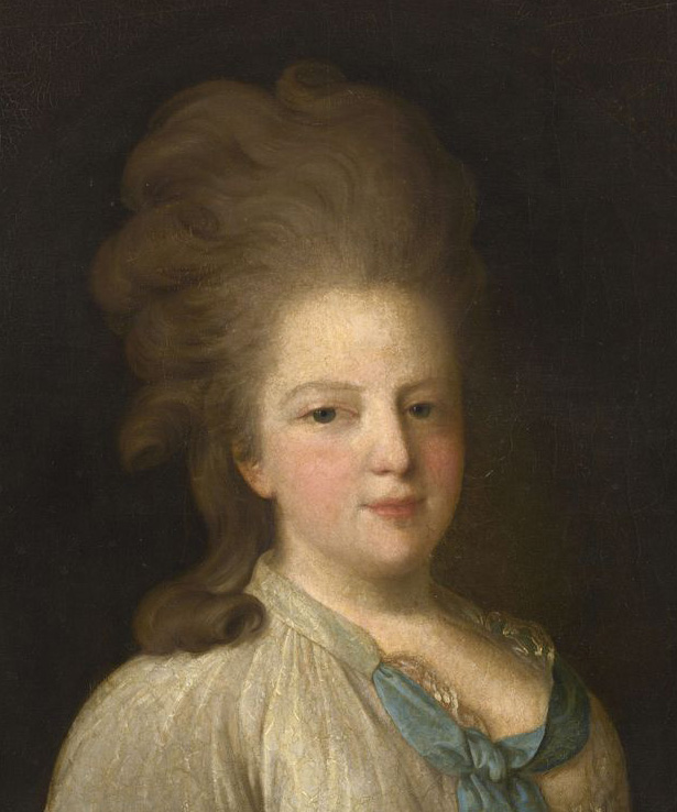 Рокотов Ф.С. Портрет великой княгини Марии Федоровны. Конец 1770-х (фрагмент)