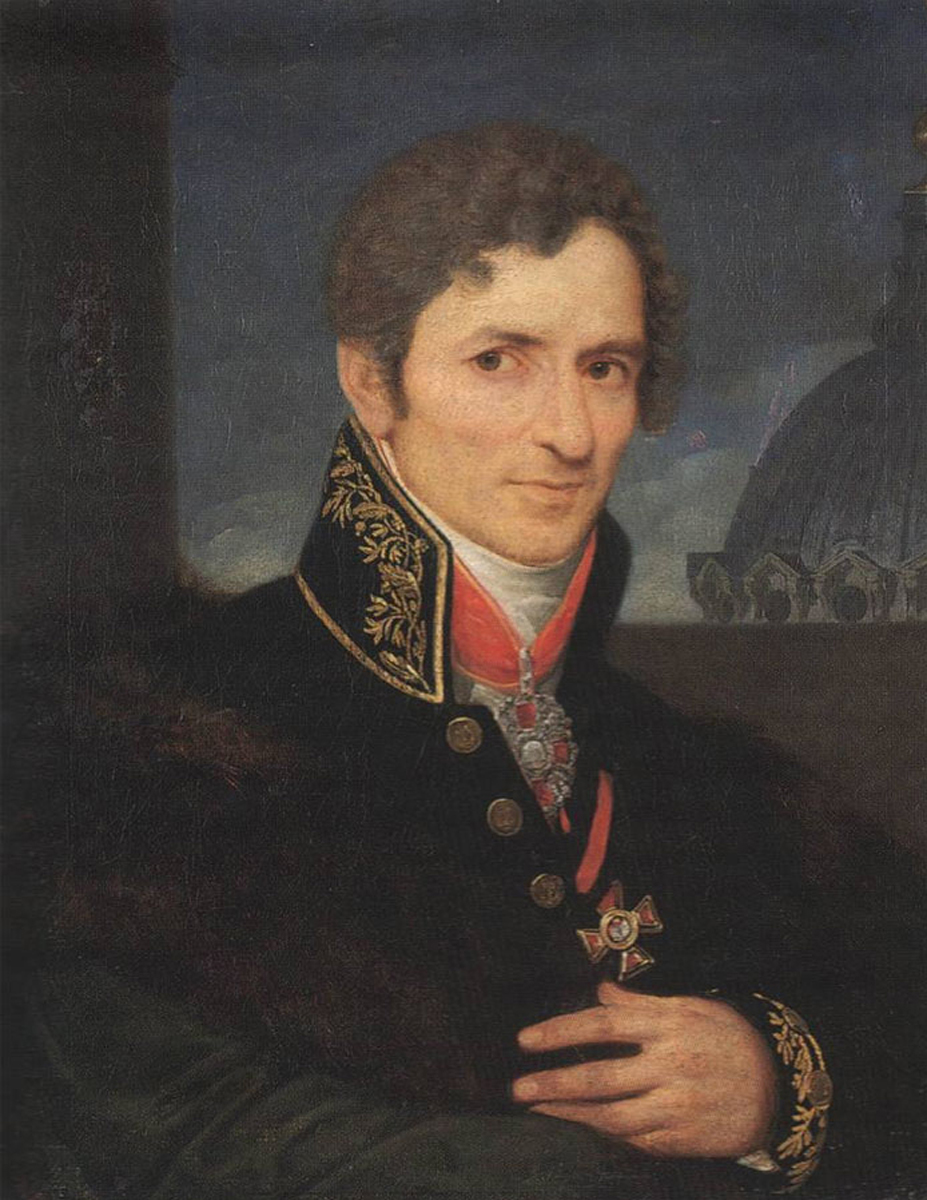 Воронихин А.Н. Автопортрет (?). Не ранее 1811